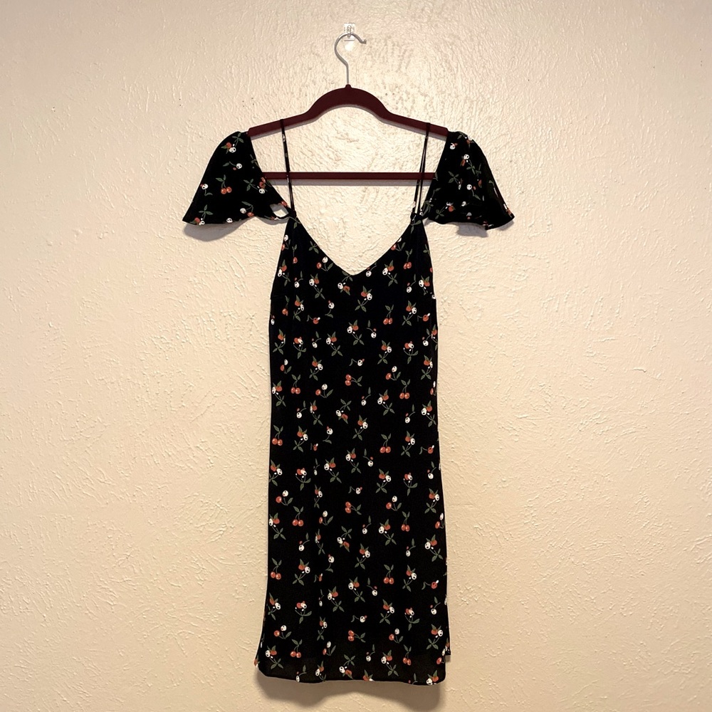 Date Night Honey Punch Cherry Dress Sz S